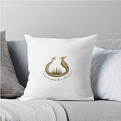 Sunrise on the Reaping: Haymitch Abernathy Throw Pillow