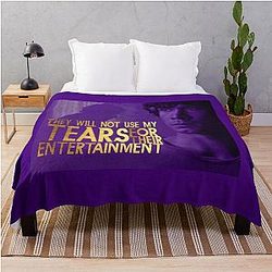 District 12 Victor Haymitch Abernathy Throw Blanket