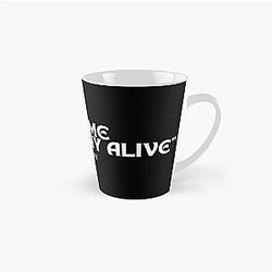 Here's Advice to Stay Alive with Haymitch Abernathy Quotes Tall Mug