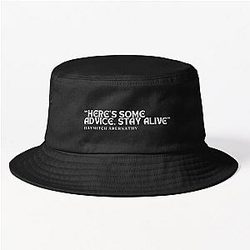 Here's Some Advice. Stay Alive. Haymitch Abernathy bucket hat