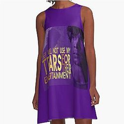 The Hunger Games District 12 Winner: Haymitch Abernathy's A-Line Dress