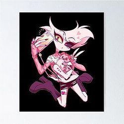 Hazbin Hotel Angel Dust Poster