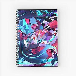 Hazbin Hotel Instant Button Spiral Notebook
