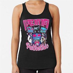 Vox Hazbin Hotel - I love my man Racerback Tank Top