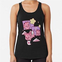 Fat Valentine  Hazbin Hotel Racerback Tank Top