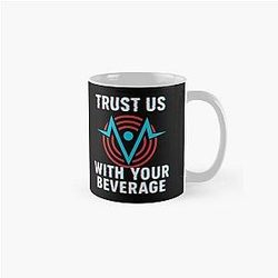 Hazbin Hotel Trust Us with Your Beverage Classic Mug