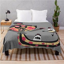 Hazbin Hotel - Sir Pentiouz Throw Blanket