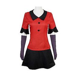 Anime Hazbin Hotel Cosplay Costume Nifty Cosplay Dress Uniform Halloween Party Outfit for Women