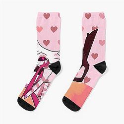 Hazbin Hotel - Angel Dust (flipped) Socks