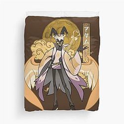 Adam Rock Star Hazbin Hotel Duvet Cover