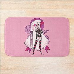 Vaggie Happy Hazbin Hotel Bath Mat