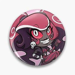 Chibi Velvet Hazbin Hotel Pin