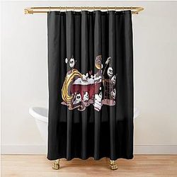 Sir Pentious - Hazbin Hotel Shower Curtain