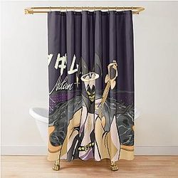 Adam Rockstar - Hazbin Hotel Shower Curtain
