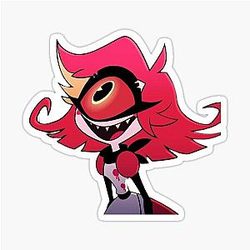Nifty from Hazbin Hotel Sticker
