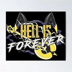 Hazbin Hotel Adam is Forever Poster