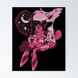 Angel Dust and Fat Nugget Valentines Night Hazbin Hotel Poster