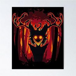 Alastor Deer Demon Hazbin Hotel Poster