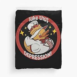Hazbin Hotel Depression Duvet Cover