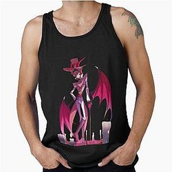 hazbin hotel lucifer tank