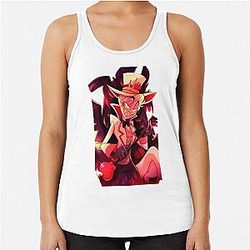 Hazbin Hotel Lucifer Racerback Tank Top