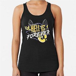Hazbin Hotel Adam is Forever Racerback Tank Top
