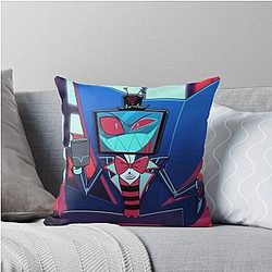 Vox Hazbin Hotel Throw Pillow