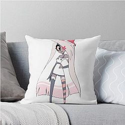 Vaggie Hazbin Hotel Throw Pillow