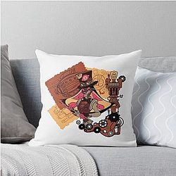Hazbin Hotel Sir Pentioux Throw Pillow