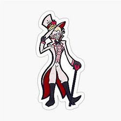 Hazbin Hotel Lucifer Sticker