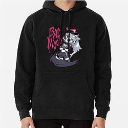 Hazbin Hotel Helluva Boss Loona's Bad Mood T-Shirts Gift For Fans Men Women Pullover Hoodie