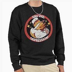 Hazbin Hotel Depression Pullover Sweatshirt