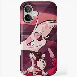 Angel Dust Hazbin Hotel iPhone Tough Case