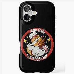 Hazbin Hotel Take That Depression Tough Case