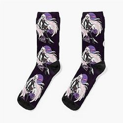 Hazbin Hotel Vagge Goth Socks