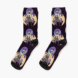 Hazbin Hotel Adam Rock Star Socks