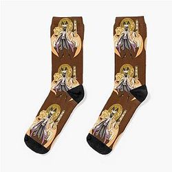 Adam Rockstar Hazbin Hotel Socks