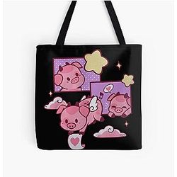 Fat Nugget Valentine Hazbin Hotel Tote Bag