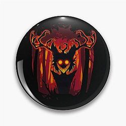 Alastor Deer Demon Hazbin Hotel Pin