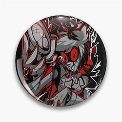 Radio Demon Design Hazbin Hotel Pin