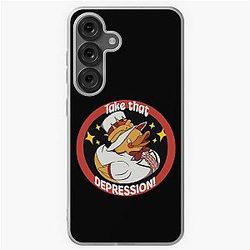 Hazbin Hotel Take That Depression Samsung Galaxy Soft Case