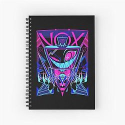 Vox Hazbin Hotel Spiral Notebook