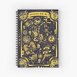 Hazbin Hotel Spiral Notebook