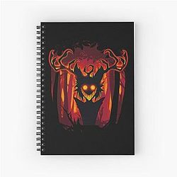 Alastor Deer Demon Hazbin Hotel Spiral Notebook