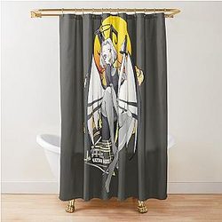 Hazbin Hotel Lute Shower Curtain
