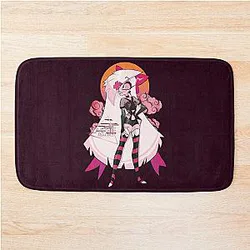 Hazbin Hotel Retro Vaggie Bathroom Mat