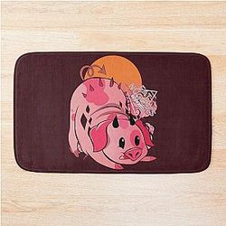 Hazbin Hotel Fat Nuggets Bath Mat