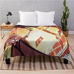Gravity - Adam and Eve from Hazbin Hotel Throw Blanket