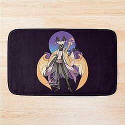 Hazbin Hotel Adam Rock Star Bath Mat