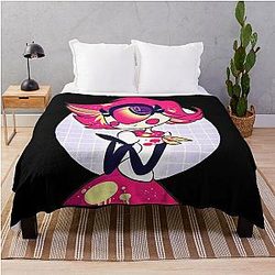 Nifty Hazbin Hotel Throw Blanket